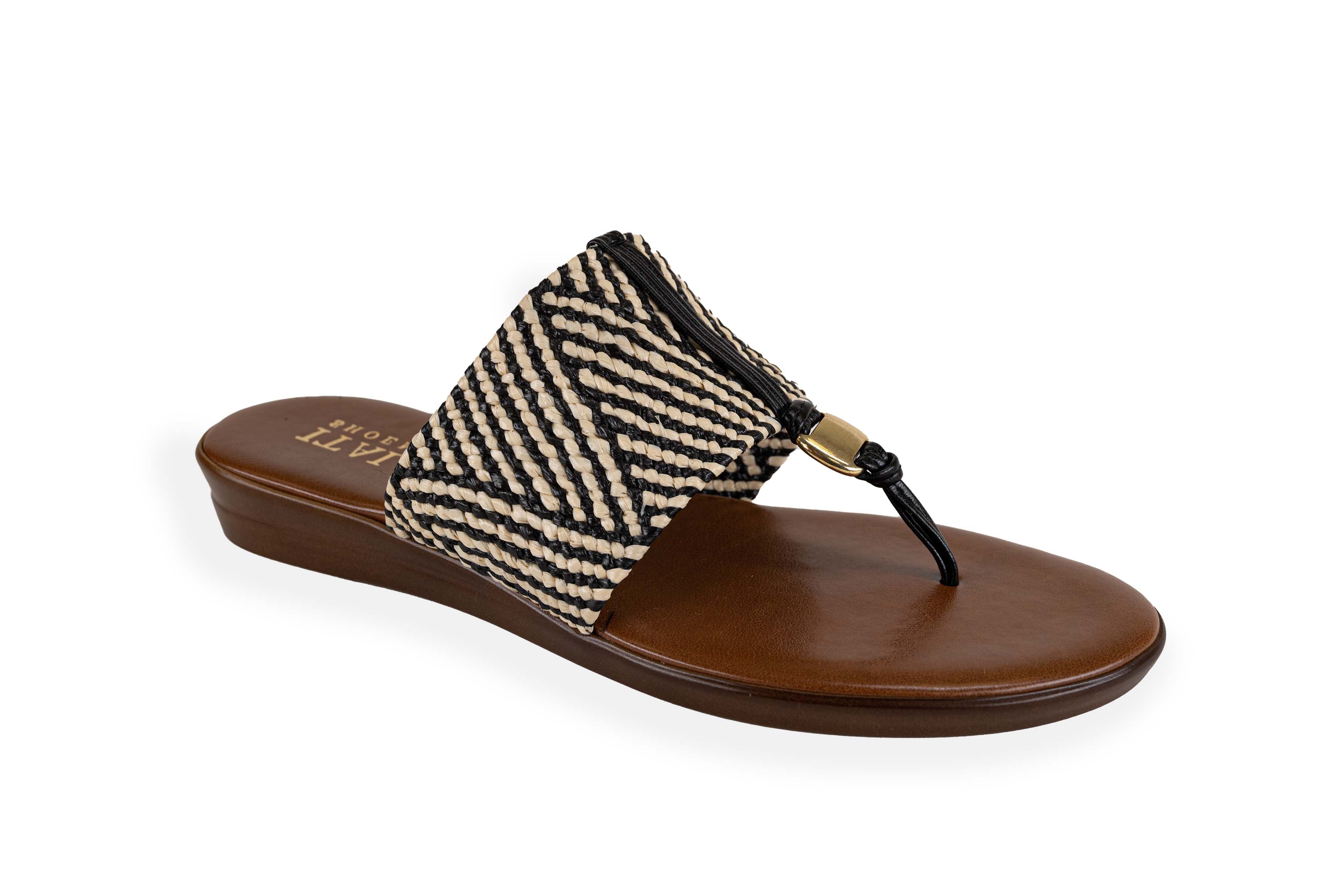 Mauri 1255-1 Poccianti Ostrich Python Sandals White | MensDesignerShoe.com