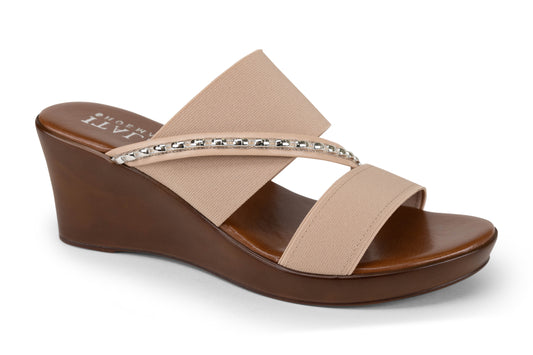 Pert - Elastic Wedge Sandal