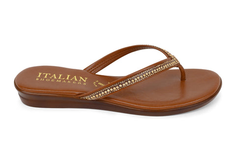 Italiana by italian shoemakers best sale womens shannie flat sandals